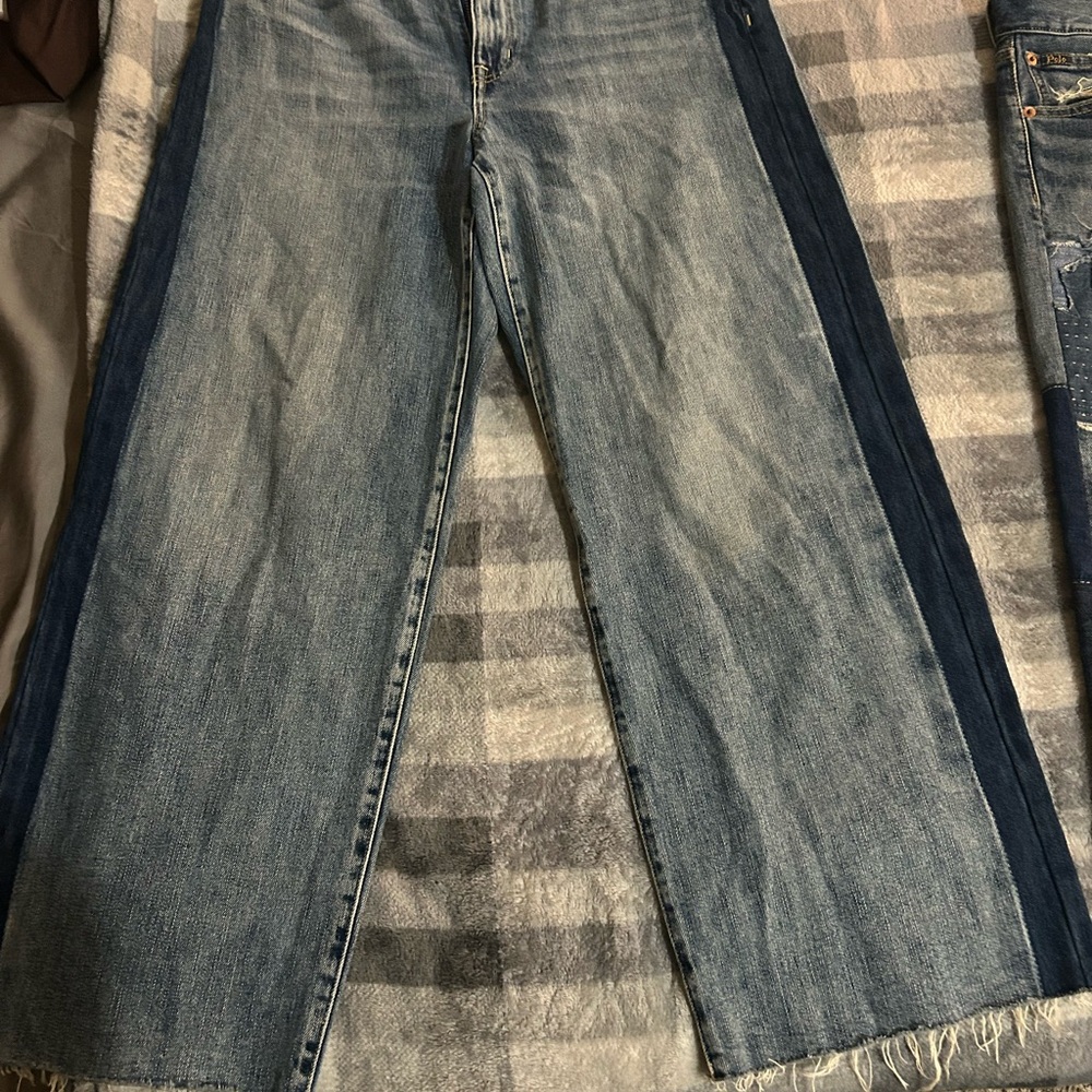 Ralph Lauren Dual-Tone Denim Jeans